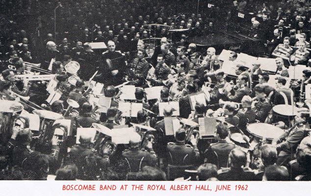 Band at Royal Albert Hall 1962