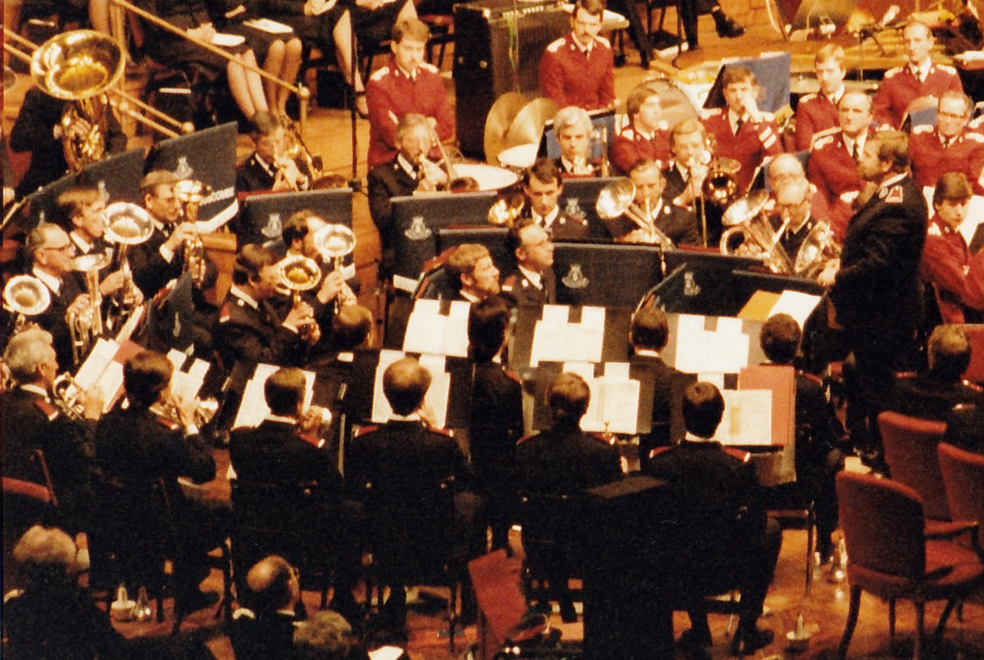 Band at Royal Albert Hall 1984